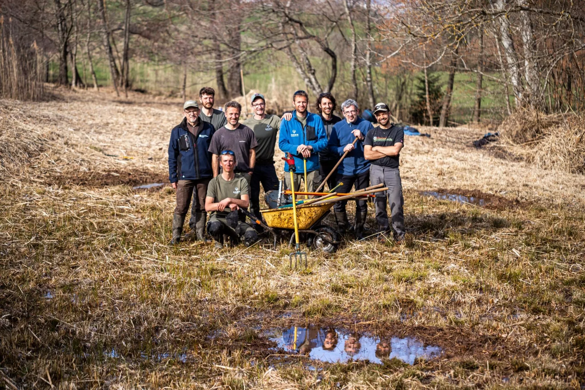 Image for Création de mares forestières pour le Conservatoire des Espaces Naturels de Savoie